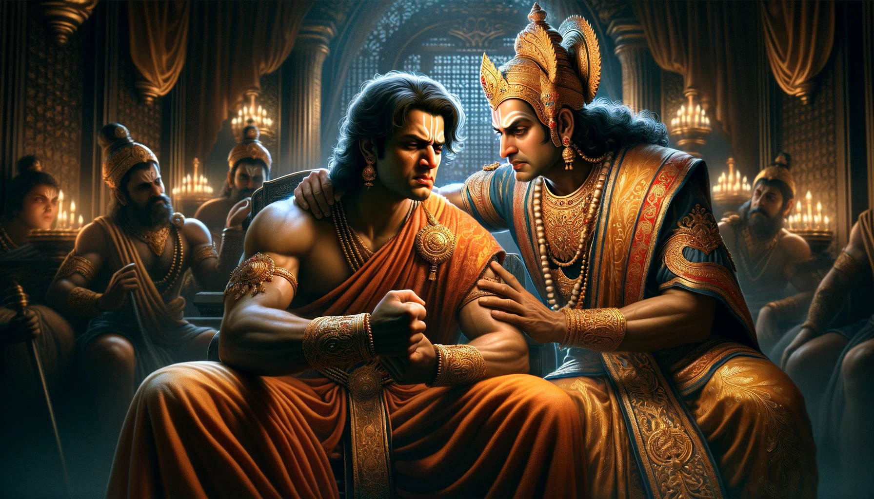 Rama Attributes His Misfortune to Destiny
